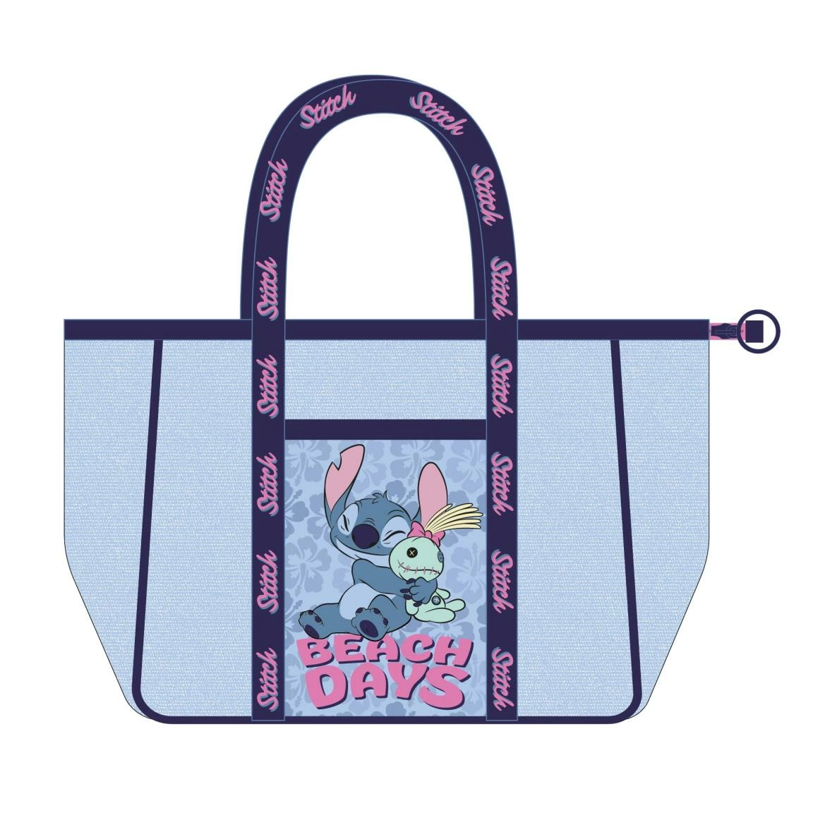 Stitch & scrump - sac de plage premium - 62x39x20cm
