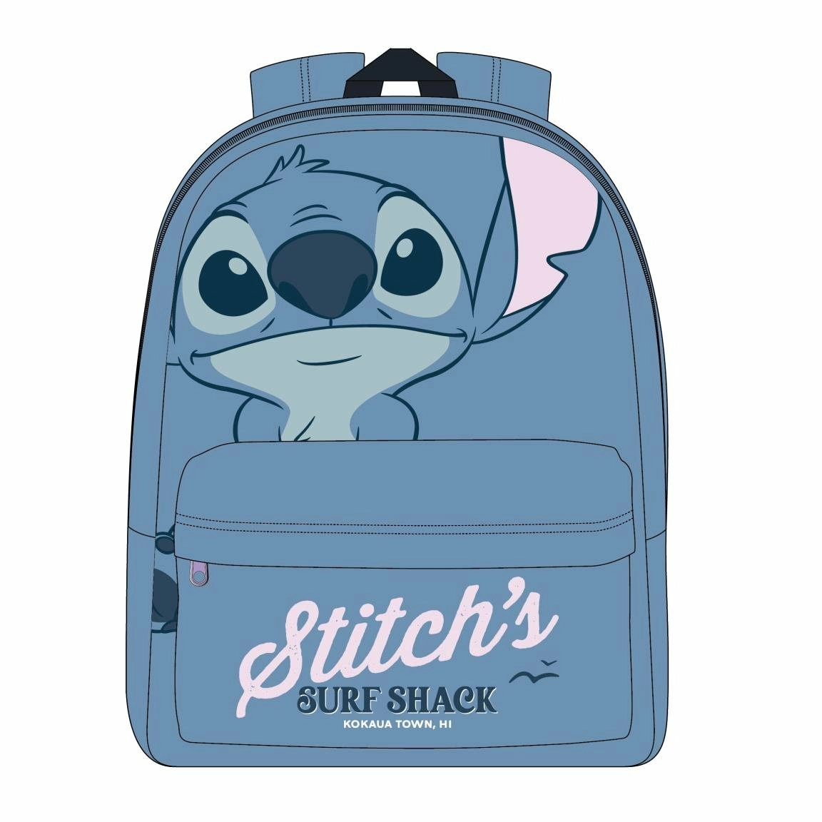 Stitch - surf - sac à dos casual - 42x12x32cm