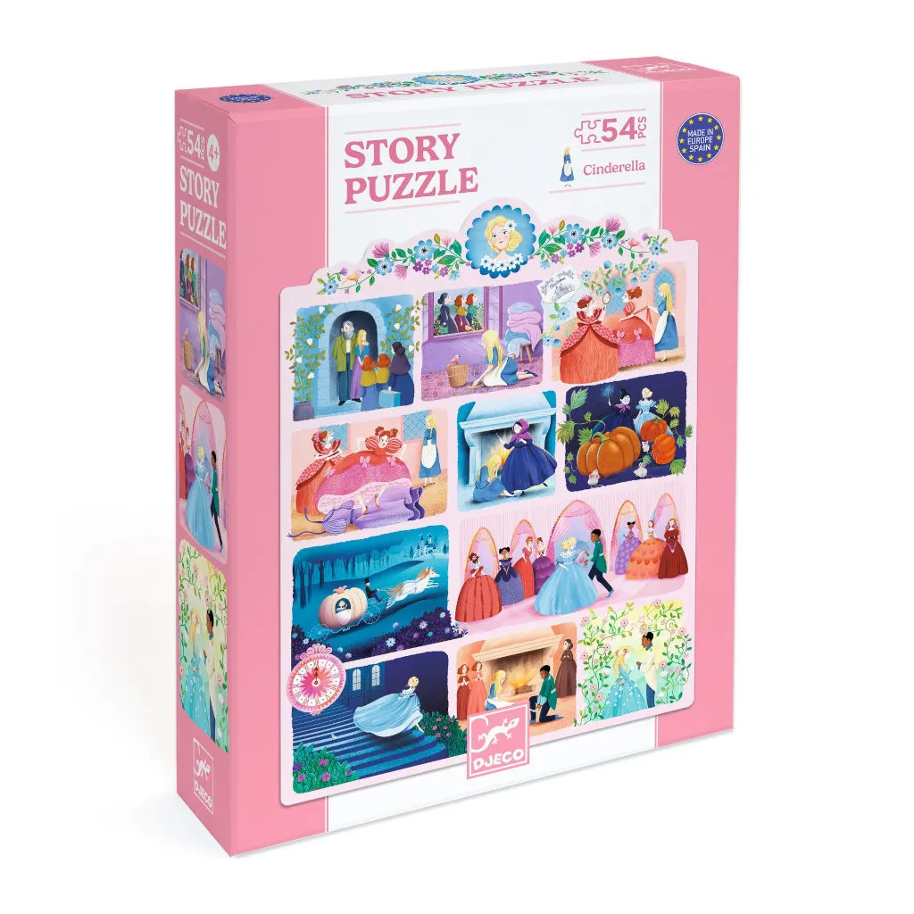 Story Puzzle - Cendrillon - 54 Pièces