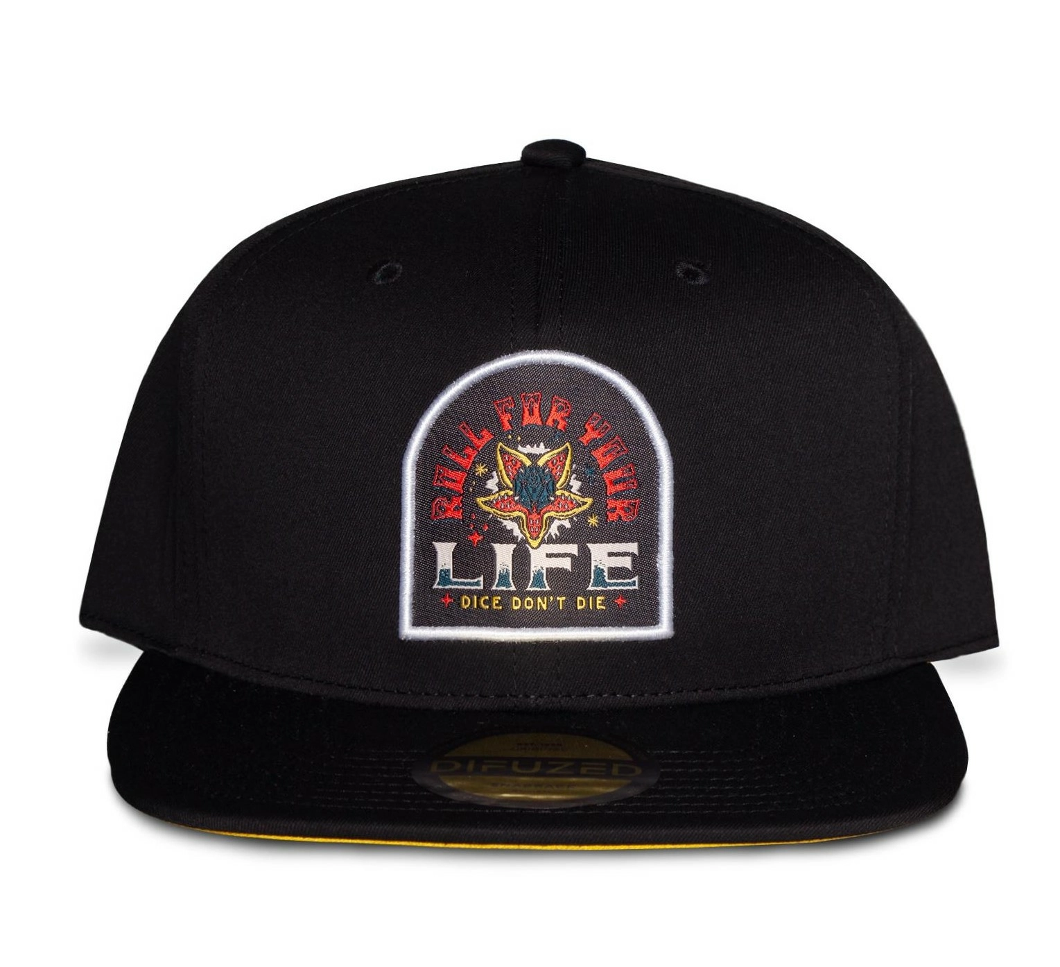 Stranger things casquette snapback roll for your life