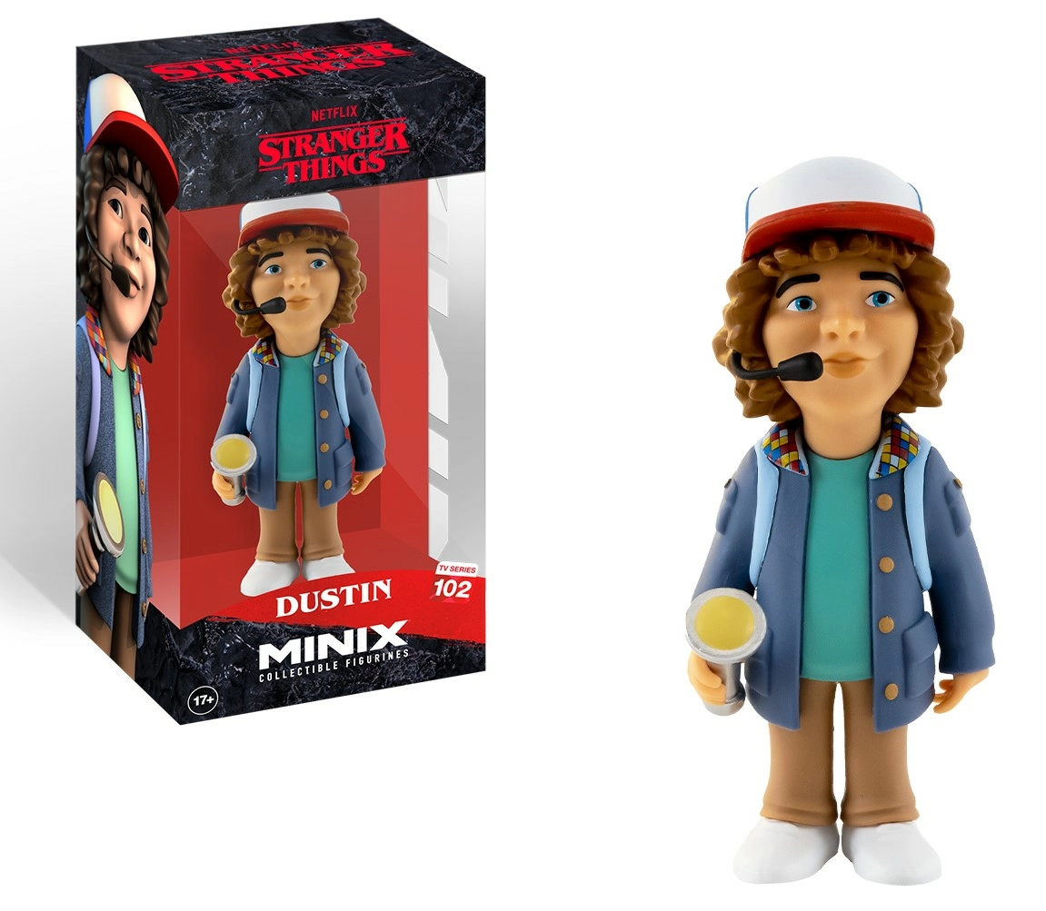 Stranger things - dustin - figurine minix 12cm