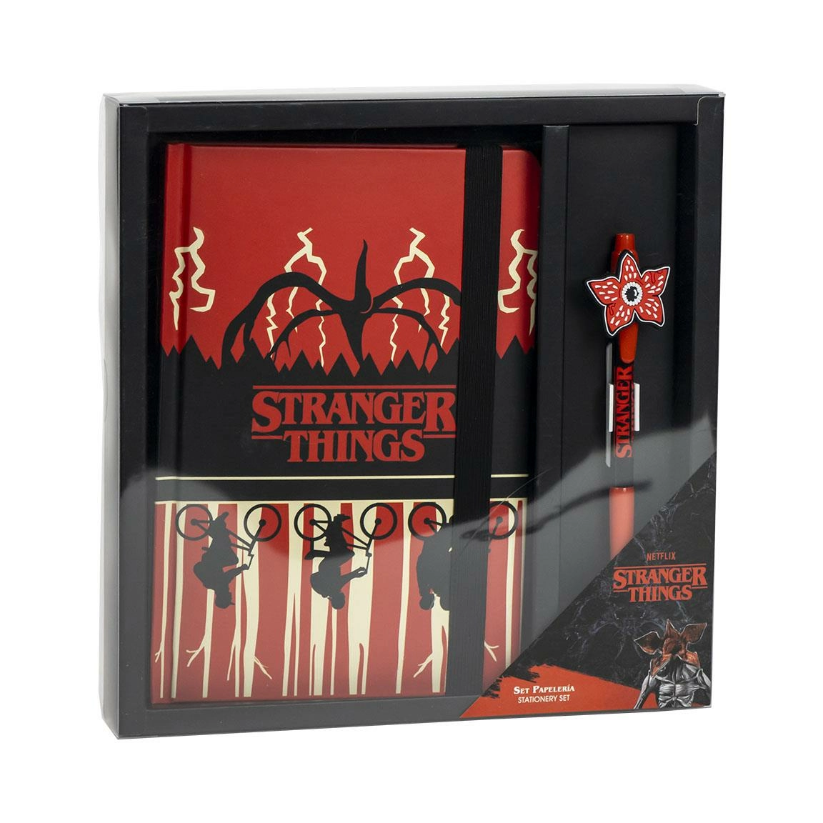 Stranger things - set notebook a5 + stylo à bille