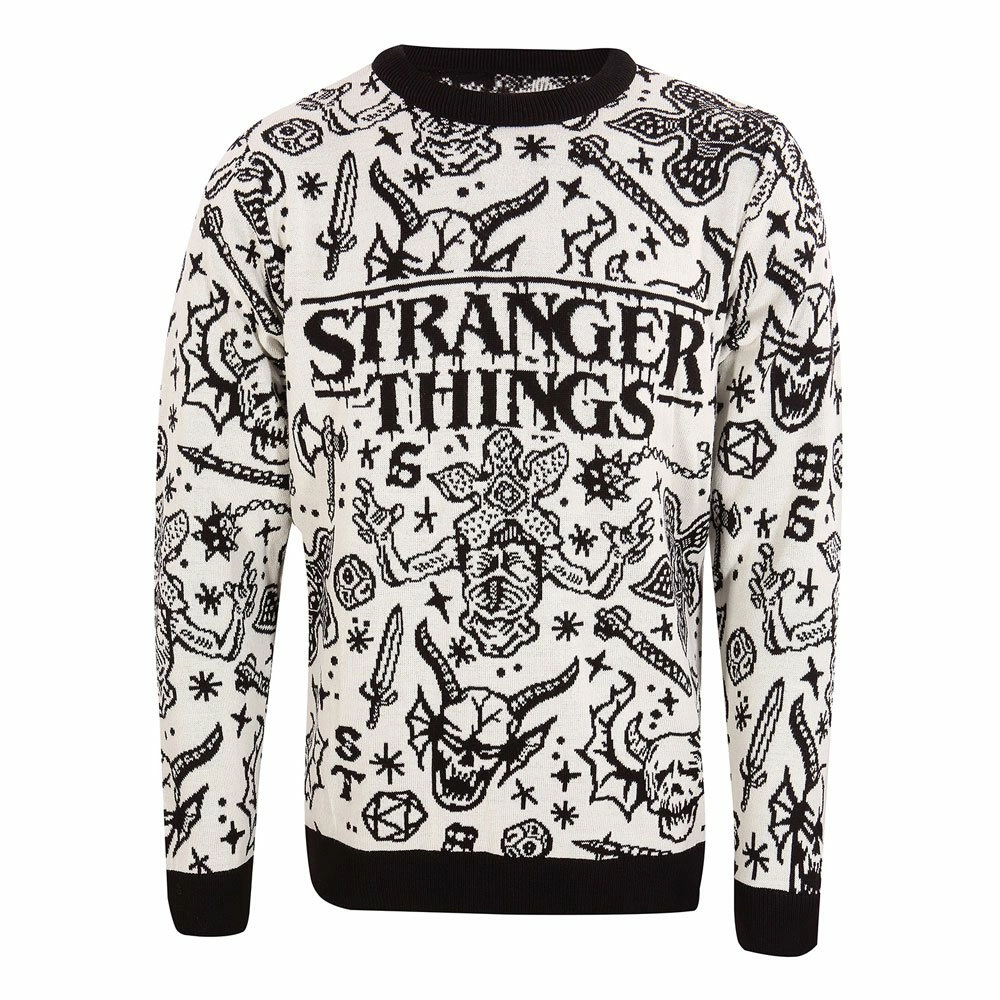 Stranger things sweatshirt christmas jumper collage (s)