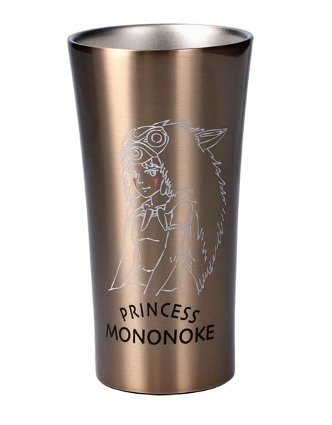 Studio ghibli - princesse mononoké - gobelet en métal 400ml