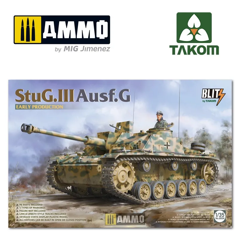 Première production de StuG.III Ausf.G. TAKOM 8004