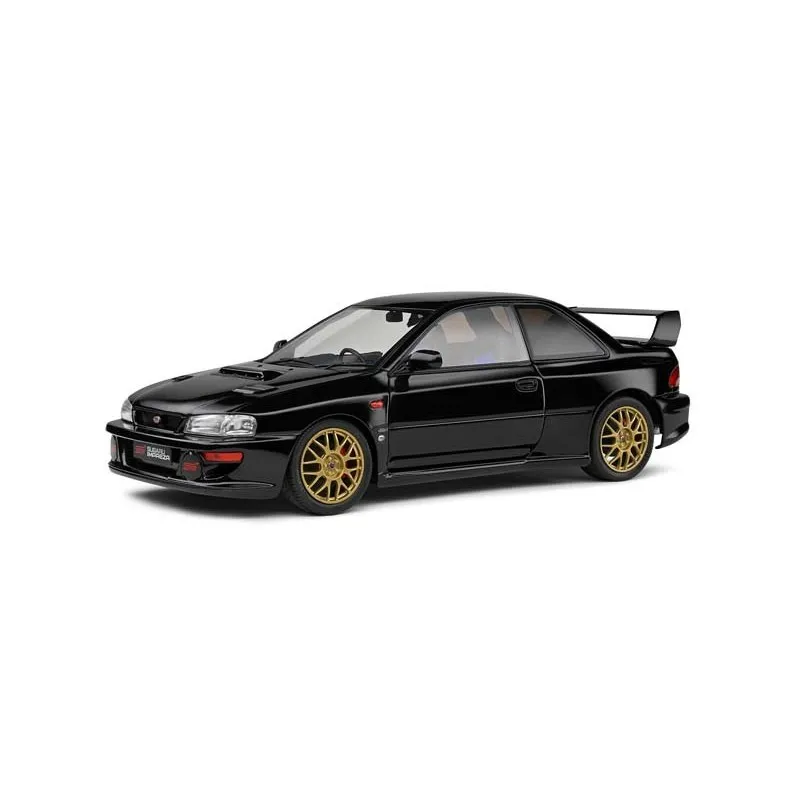 Subaru Impreza 22B, 1998, noir. SOLIDO 1807406