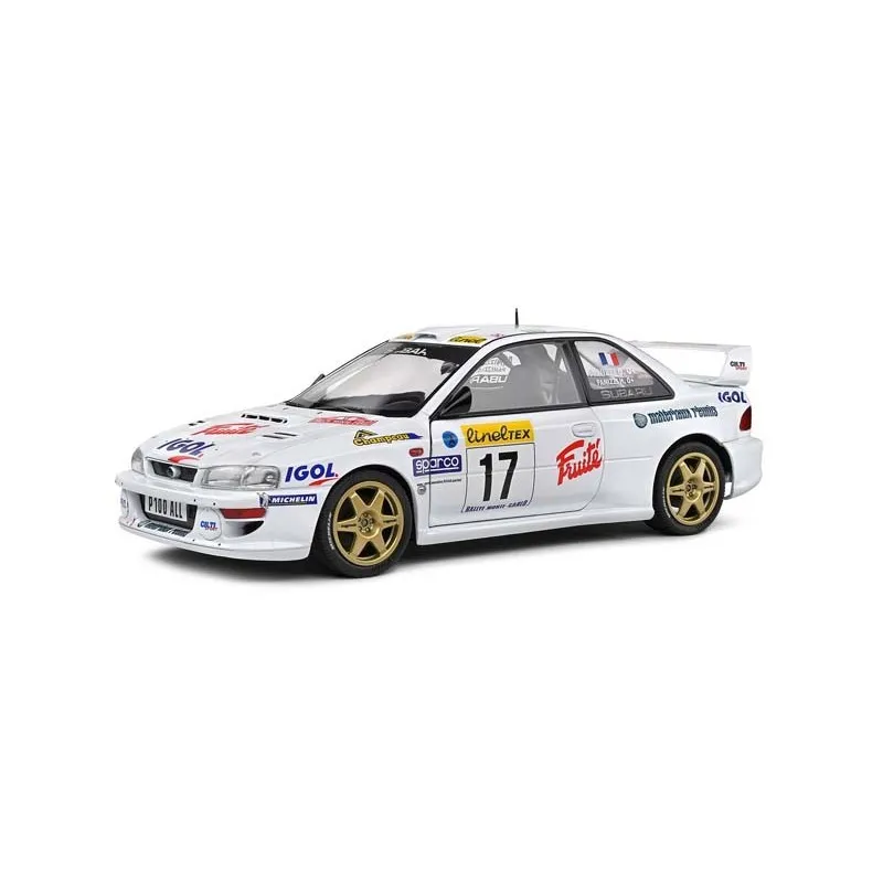 Subaru Impreza S5 22B, 1999. Rallye de Monte-Carlo. SOLIDO 1807407