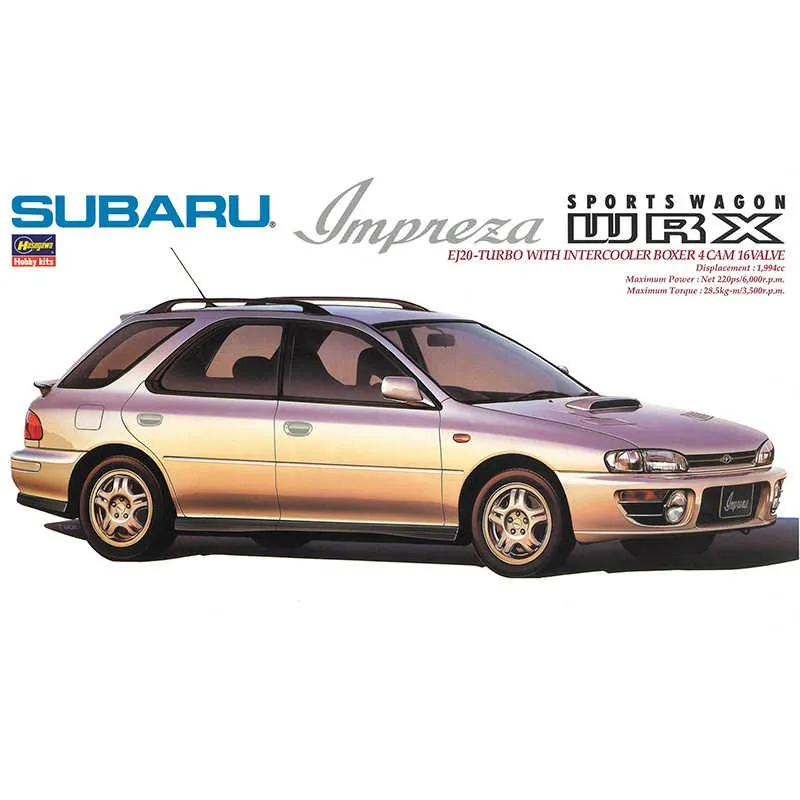 Subaru Sport Impreza WRX. HASEGAWA 24015