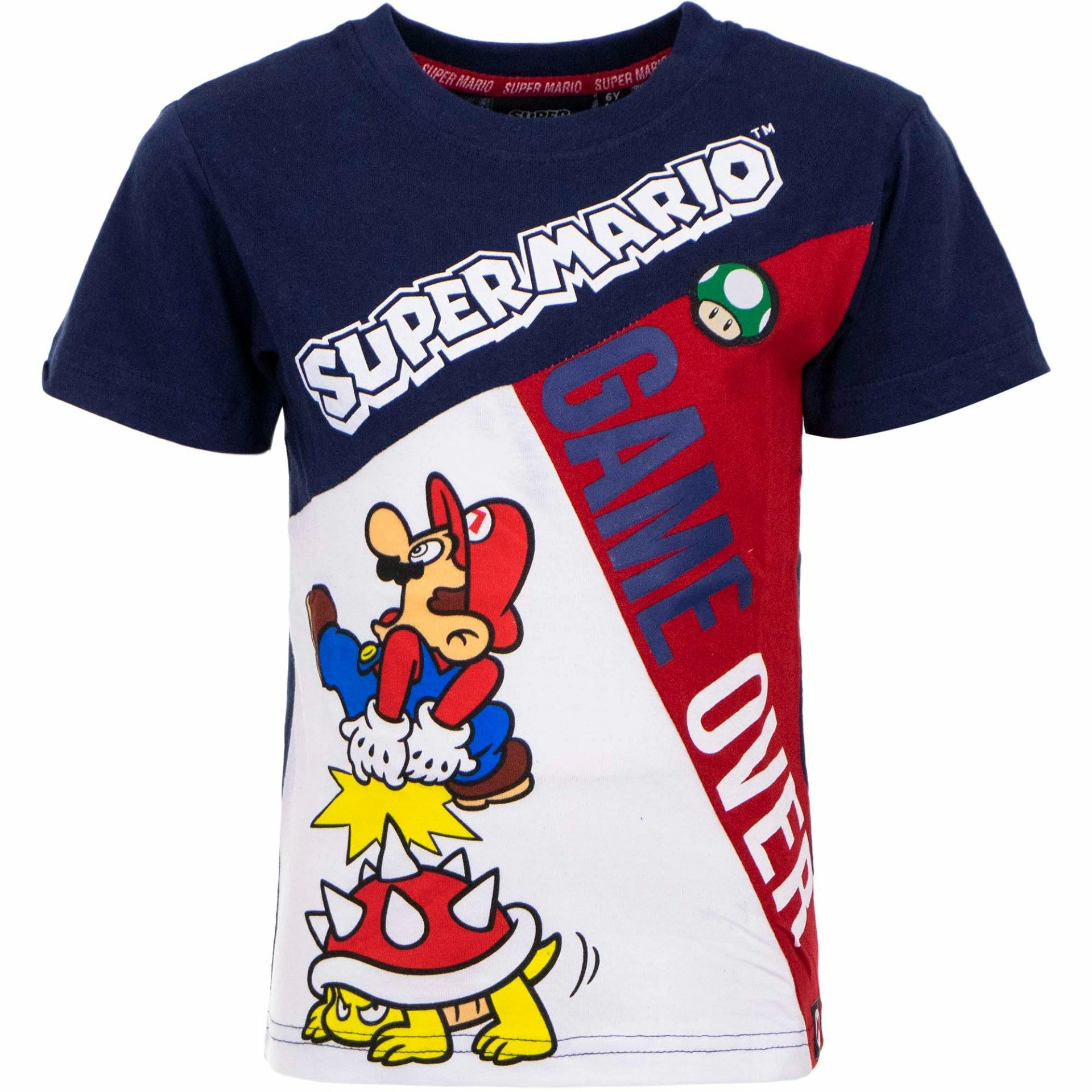 Super mario - game over - t-shirt kids - 4 ans