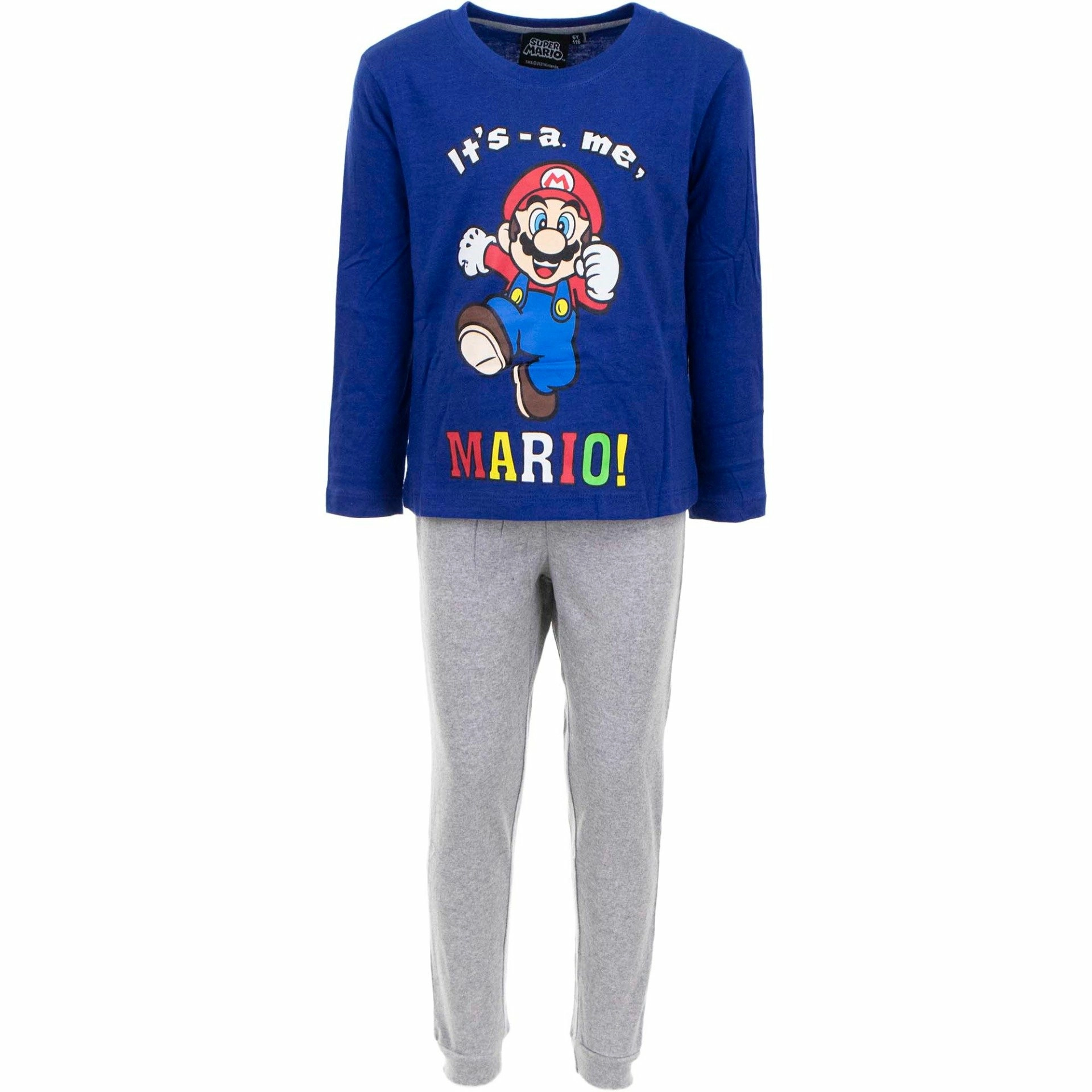 Super mario - it's -a me - pyjama kids - 4 ans