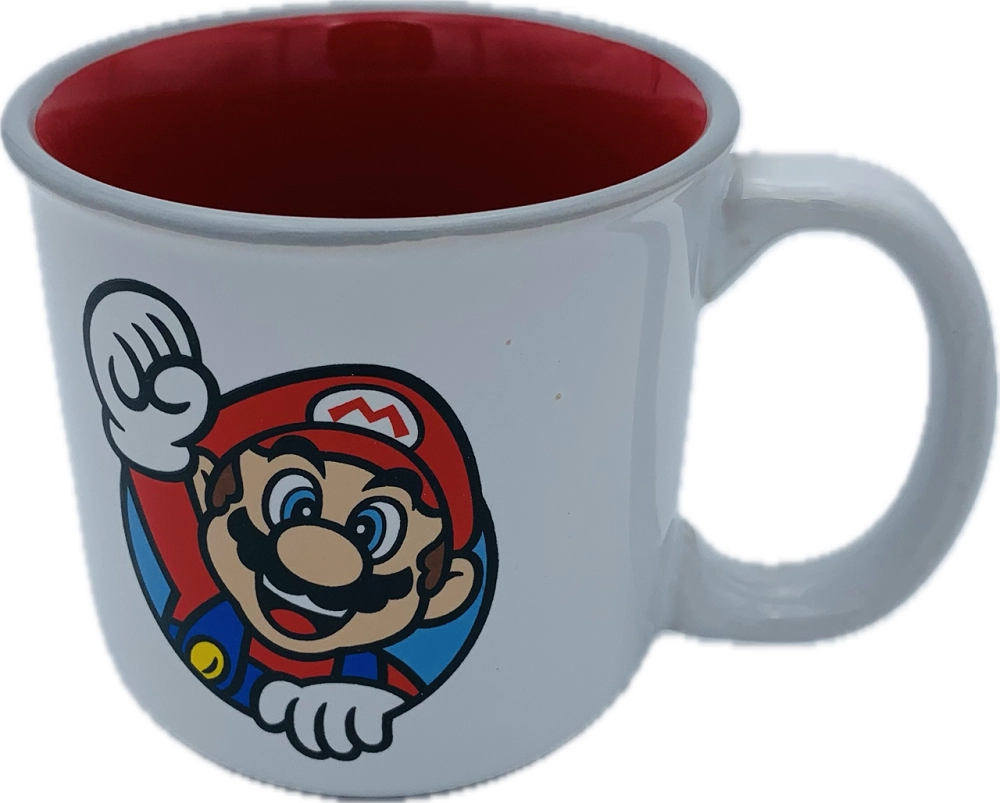 Super mario - jump - mug breakfast - 420ml