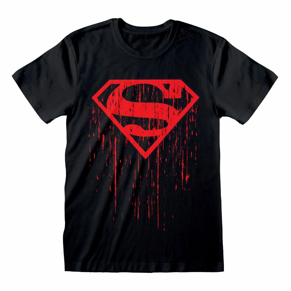 Superman t-shirt dripping symbol  (xl)