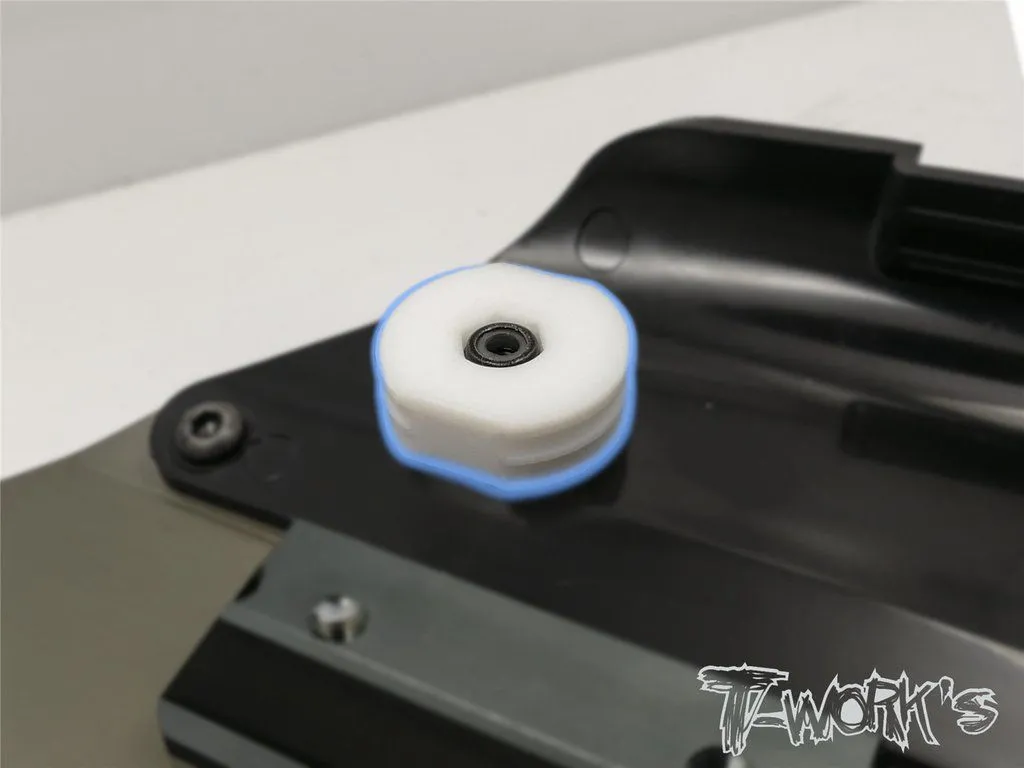 Support nylon 7mm pour coude d'échappement (Type A) T-WORKS - TA055B