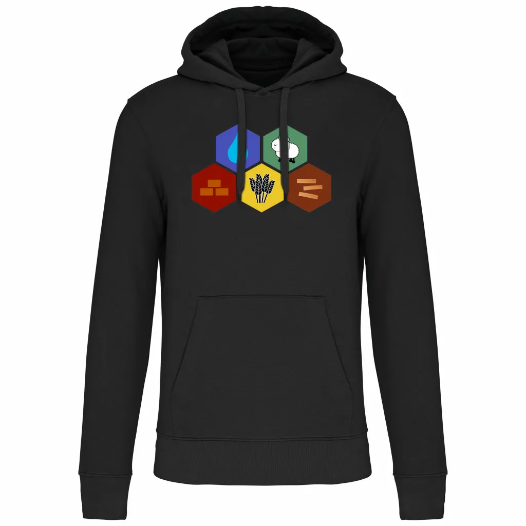 Sweat Tuile Ressources Noir