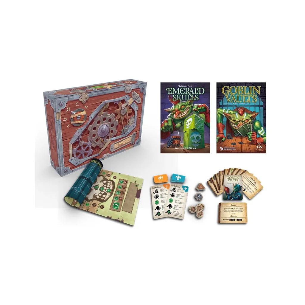 Swindler's Chest - Emerald Skulls and Goblin Vaults