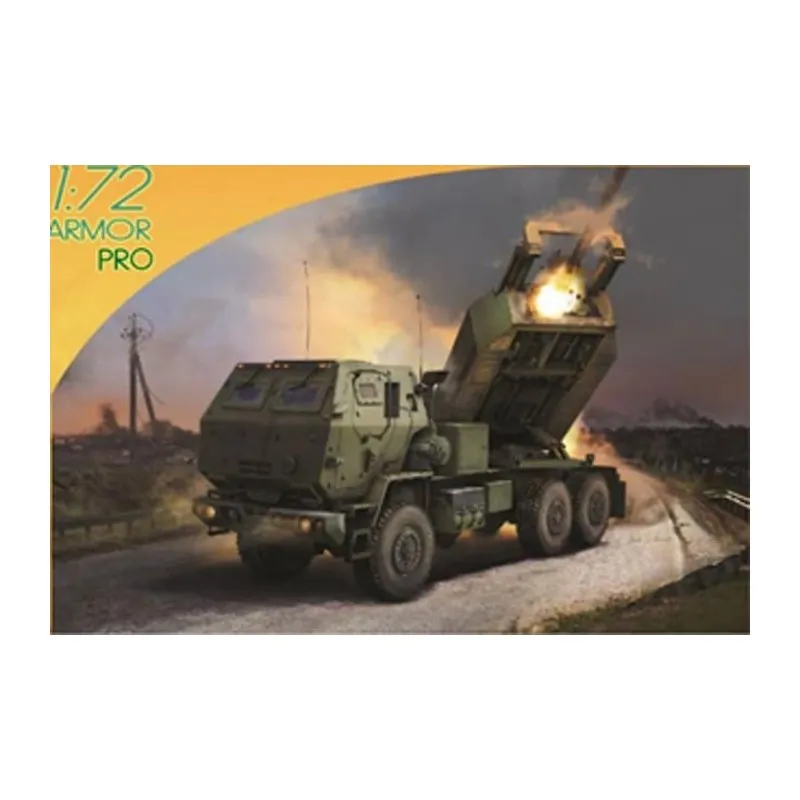 Système de roquettes d’artillerie à haute mobilité M142. DRAGON 7707