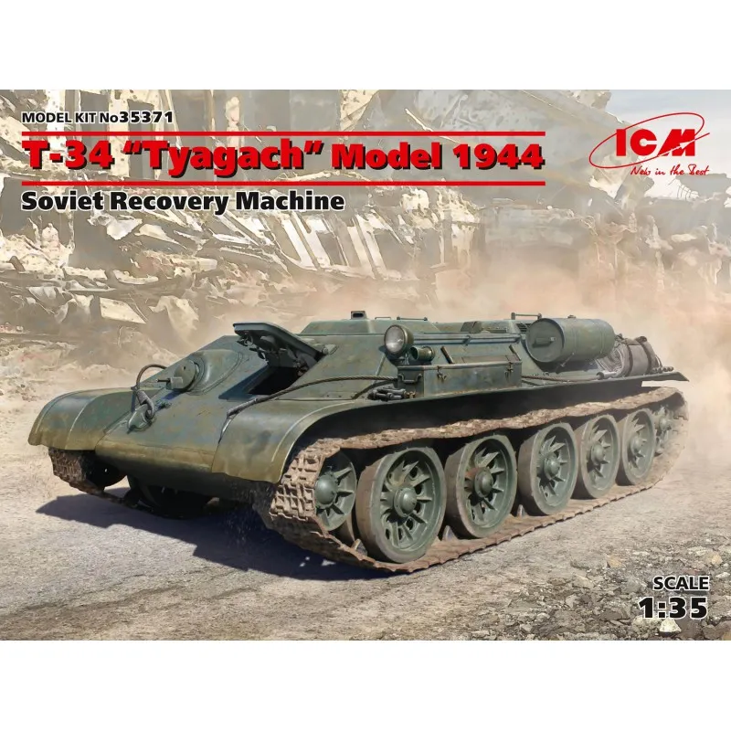 T-34 « Tyagach » Modèle 1944. ICM 35371