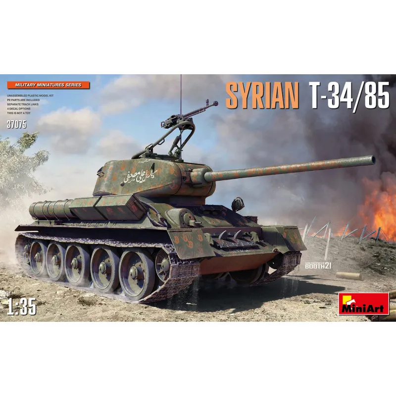 Syrien T-34/85. MINIART 37075