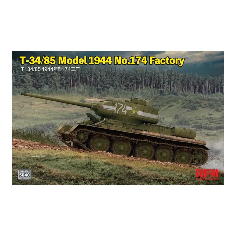 T34/85 Mod. 1944. RYE FIELD MODEL 5040