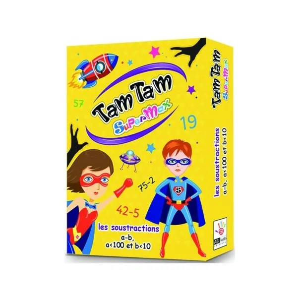 Tam tam supermax les soustractions