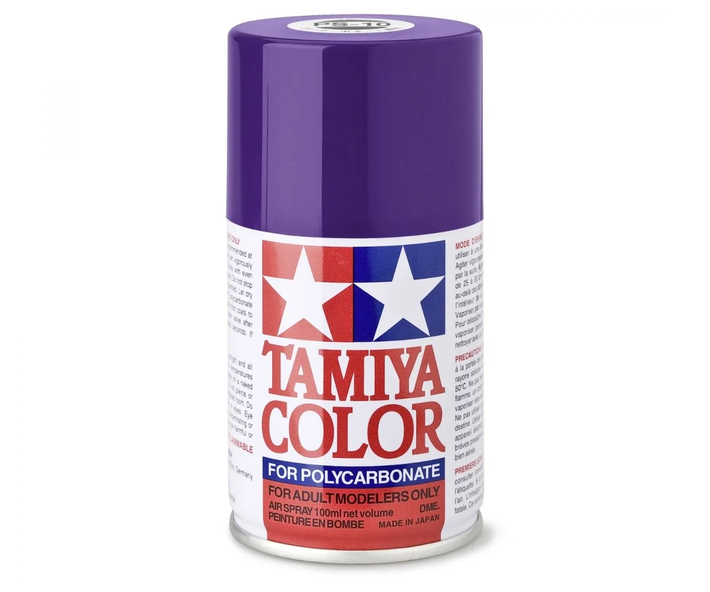 PS10 VIOLET Tamiya : Bombe peinture spray 100ml