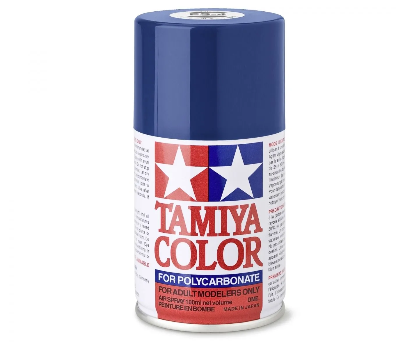 PS4 BLEU Tamiya : Bombe peinture spray 100ml