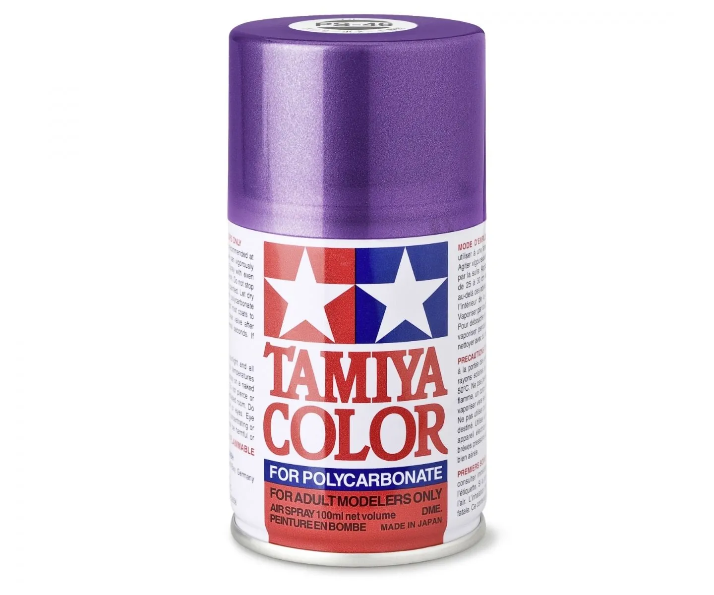 PS46 VIOLET/VERT Tamiya : Bombe peinture spray 100ml