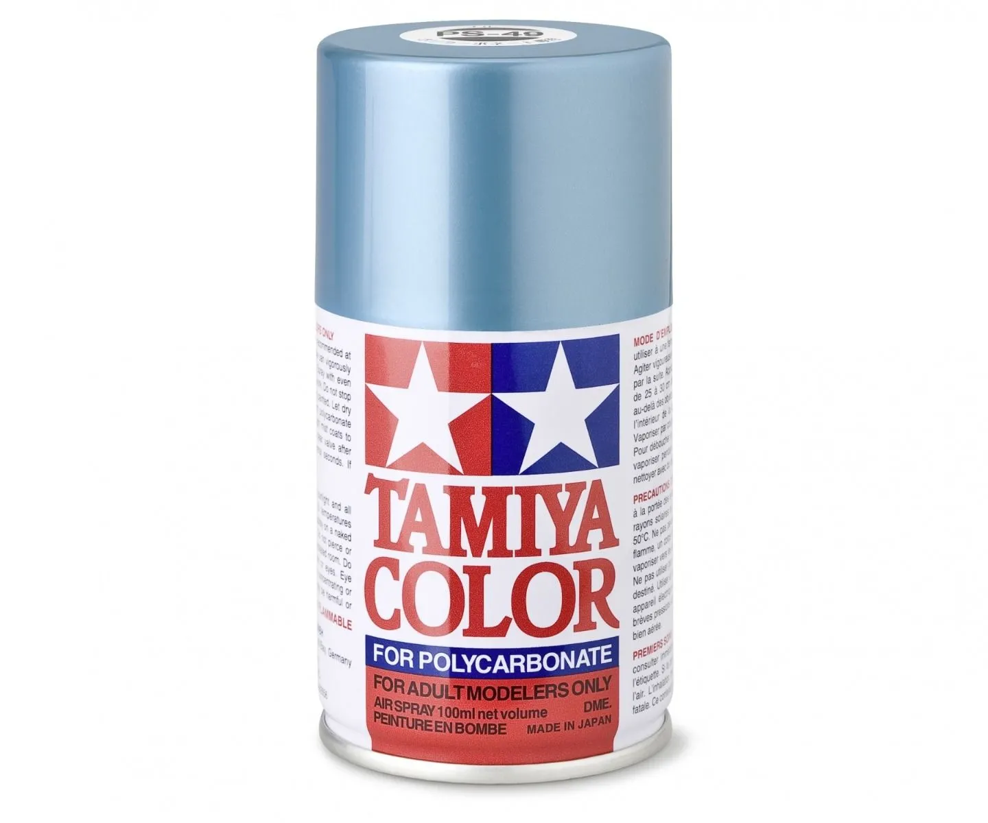 PS49 BLEU METAL Tamiya : Bombe peinture spray 100ml