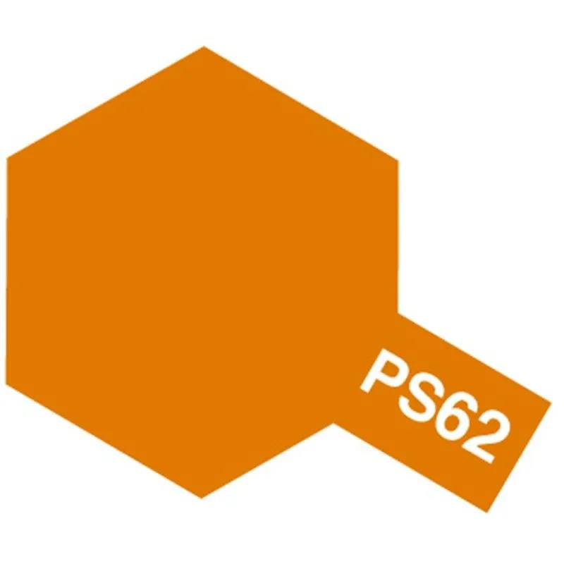 PS62 PURE ORANGE Tamiya : Bombe peinture spray 100ml