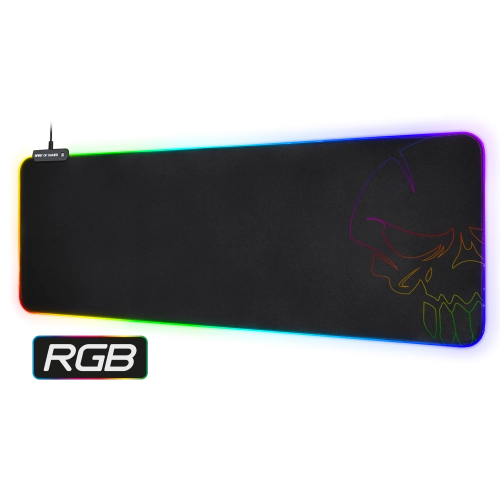 Tapis de souris- led rgb taille xxl - (86 x 33 x 0.4 cm)