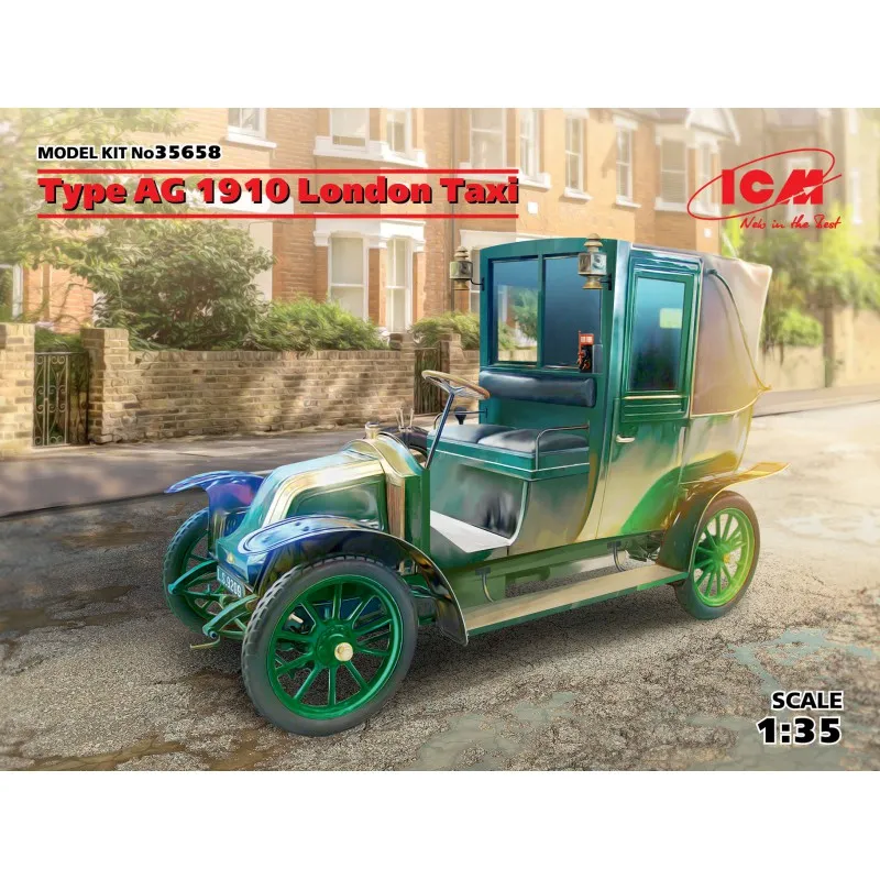 Taxi londonien, type AG 1910. ICM 35658