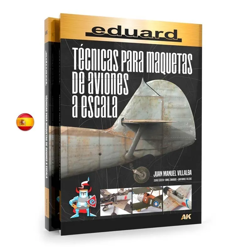 Techniques pour les modèles réduits d’avions (EDUARD). AK INTERACTIVE AK130023