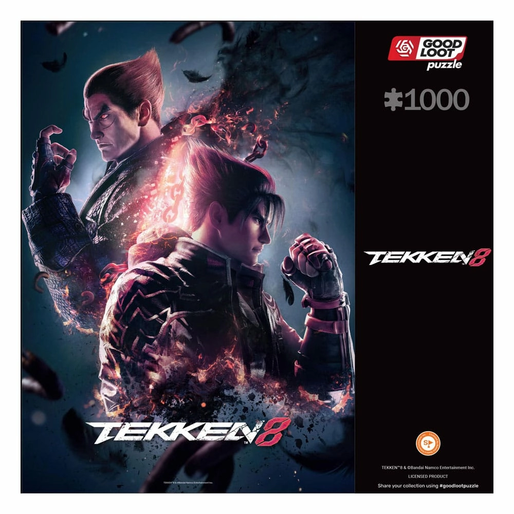Tekken 8 puzzle gaming key art (1000 pièces)