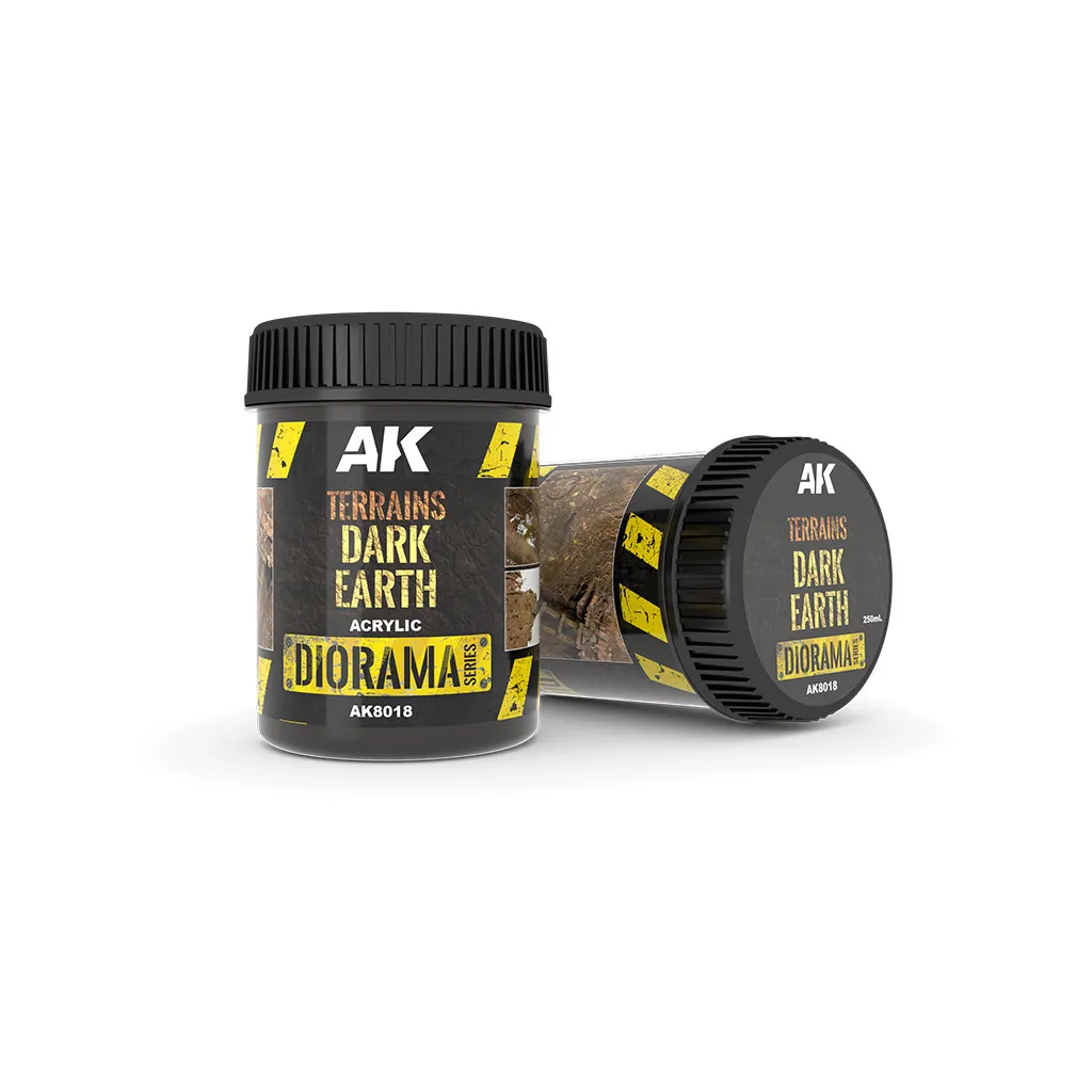 Texture AK-Interactive - Terrains Dark Earth 250ml