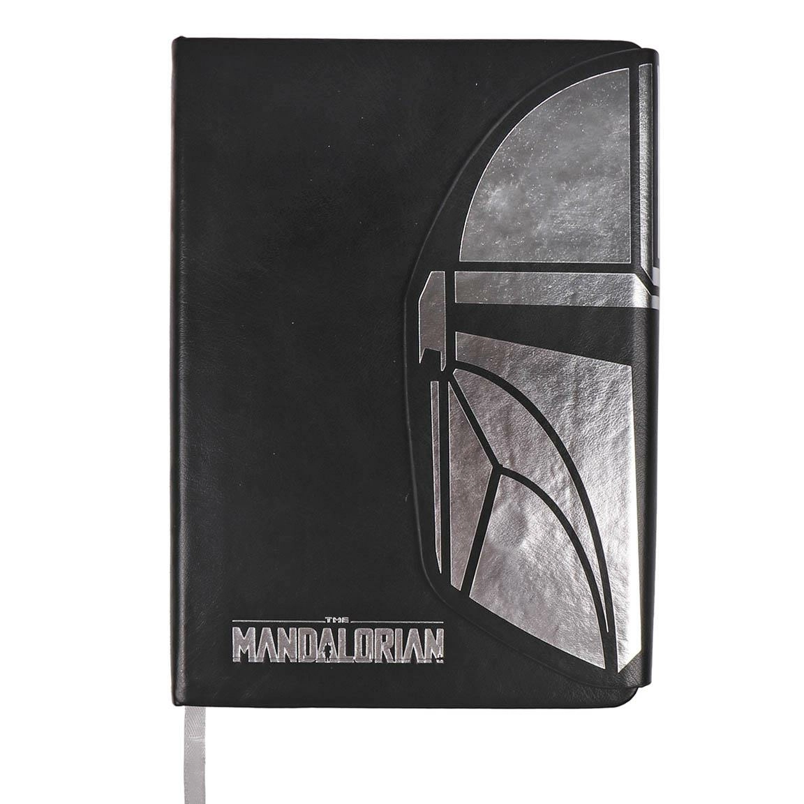 The mandalorian - cahier similicuir a5