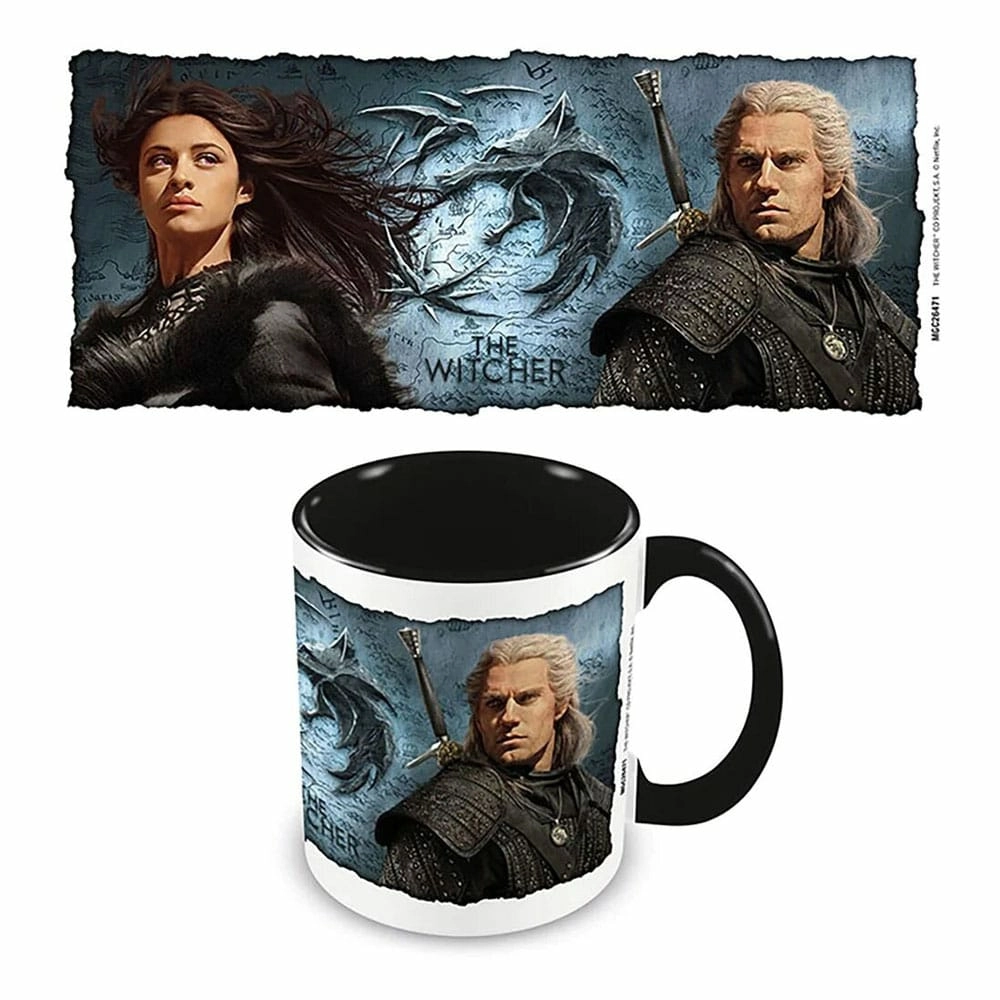The witcher - mug 315ml inner coloured - bound by fate