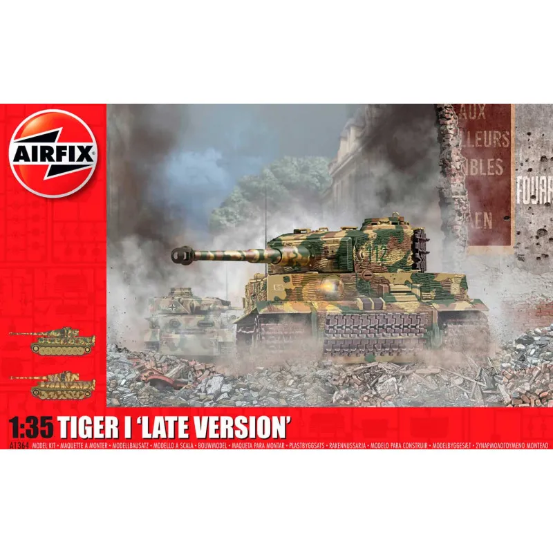 Tiger I, version finale. AIRFIX A1364