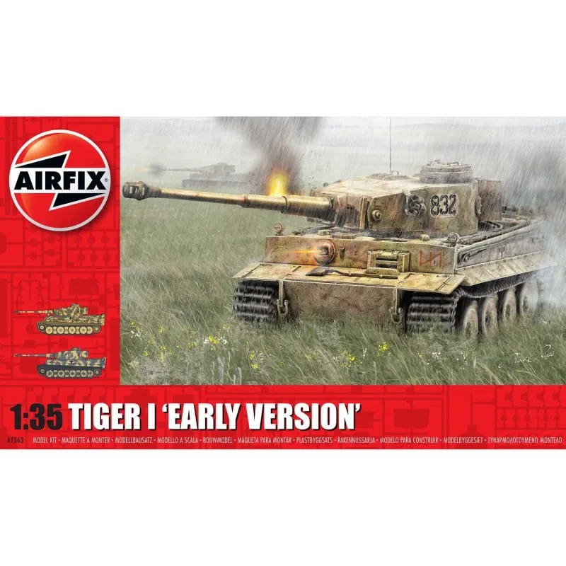 Tiger I, version initiale. AIRFIX A1363