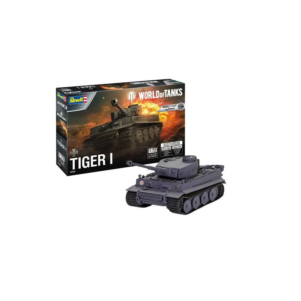 Tiger I World of Tanks 1/72 Revell - 03508