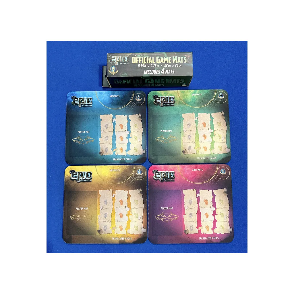 Tiny Epic Cthulhu - Pack Player Mats