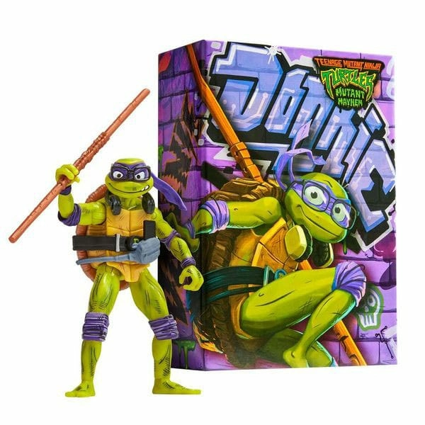 Tmnt: mutant mayhem - donatello comic con turtles 7 inch figure