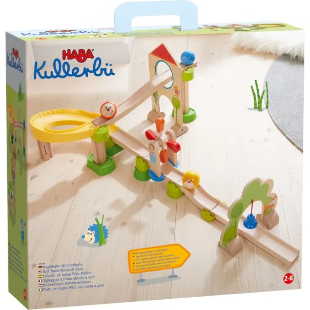 Tobogan à billes moulin à vent