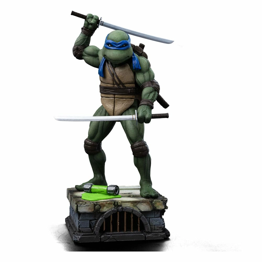 Tortues ninja statuette 1/10 art scale leonardo 21 cm