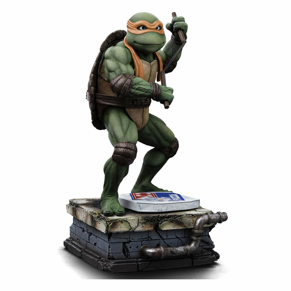 Tortues ninja statuette 1/10 art scale michelangelo 19 cm
