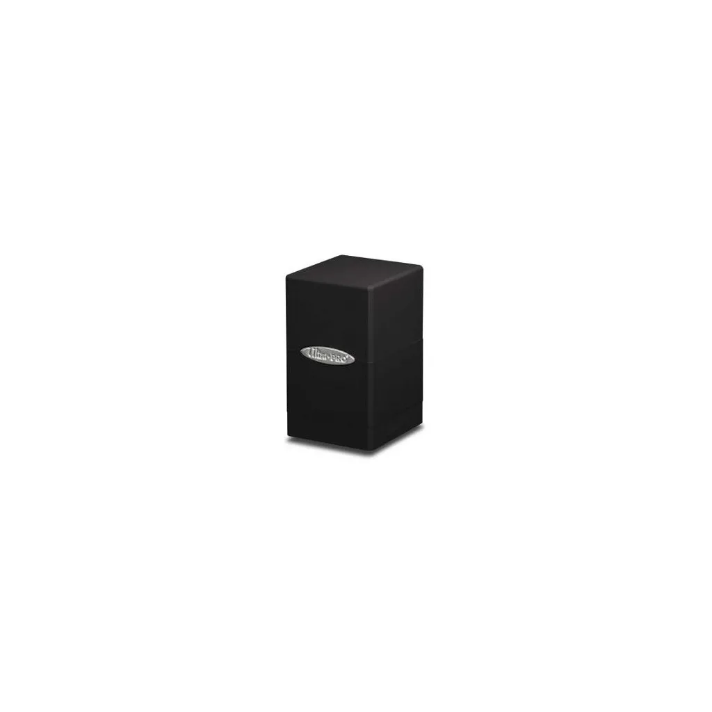 Boite Satin Noir - Tower Deck Box