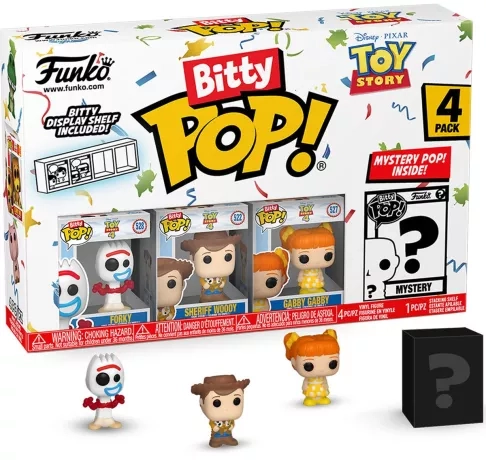 Toy story - bitty pop 4 pack 2.5cm - forky