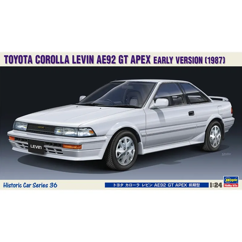 Toyota Corolla Levin AE92 GT Apex. HASEGAWA 21136