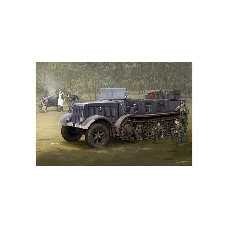 Sd.Kfz.8 (DB9) tracteur d’artillerie. TRUMPETER 09538