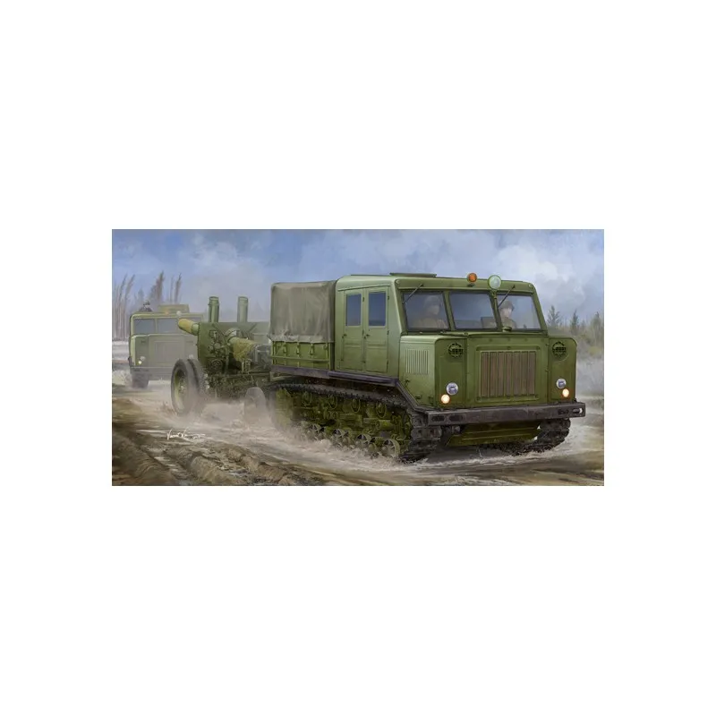 Tracteur soviétique AT-S. TRUMPETER 09514
