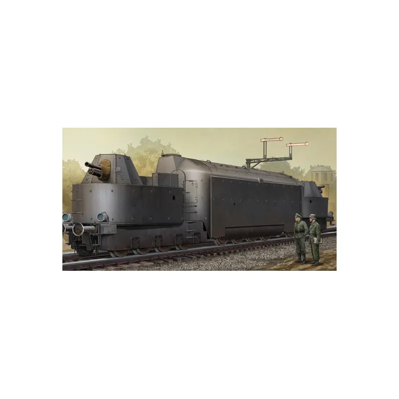 Train blindé Panzertriebwag. nº16. TRUMPETER 00223